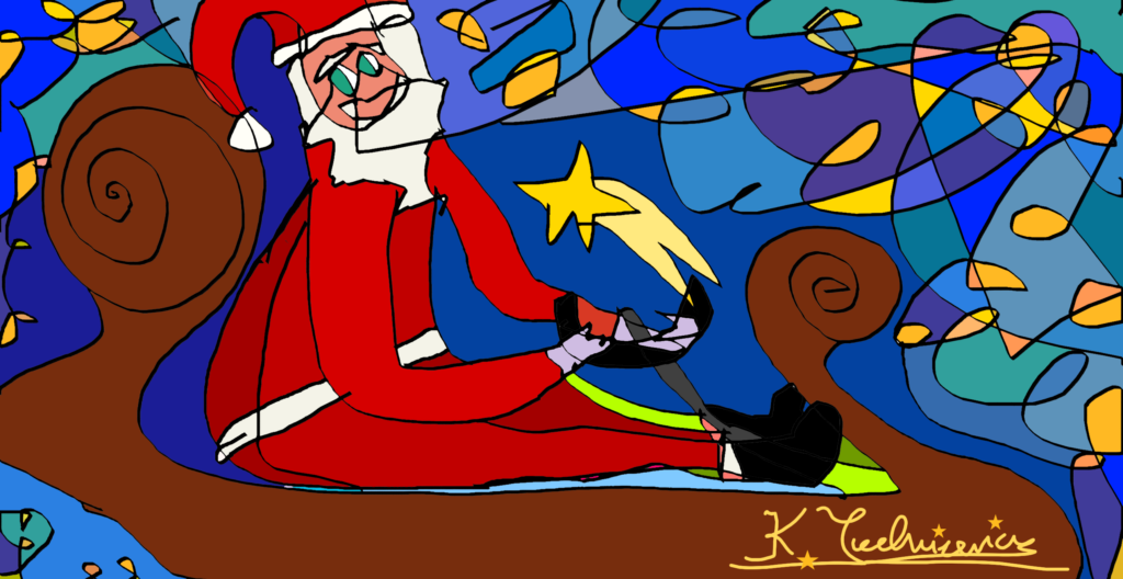 Chyba jedzie już Św. Mikołaj?