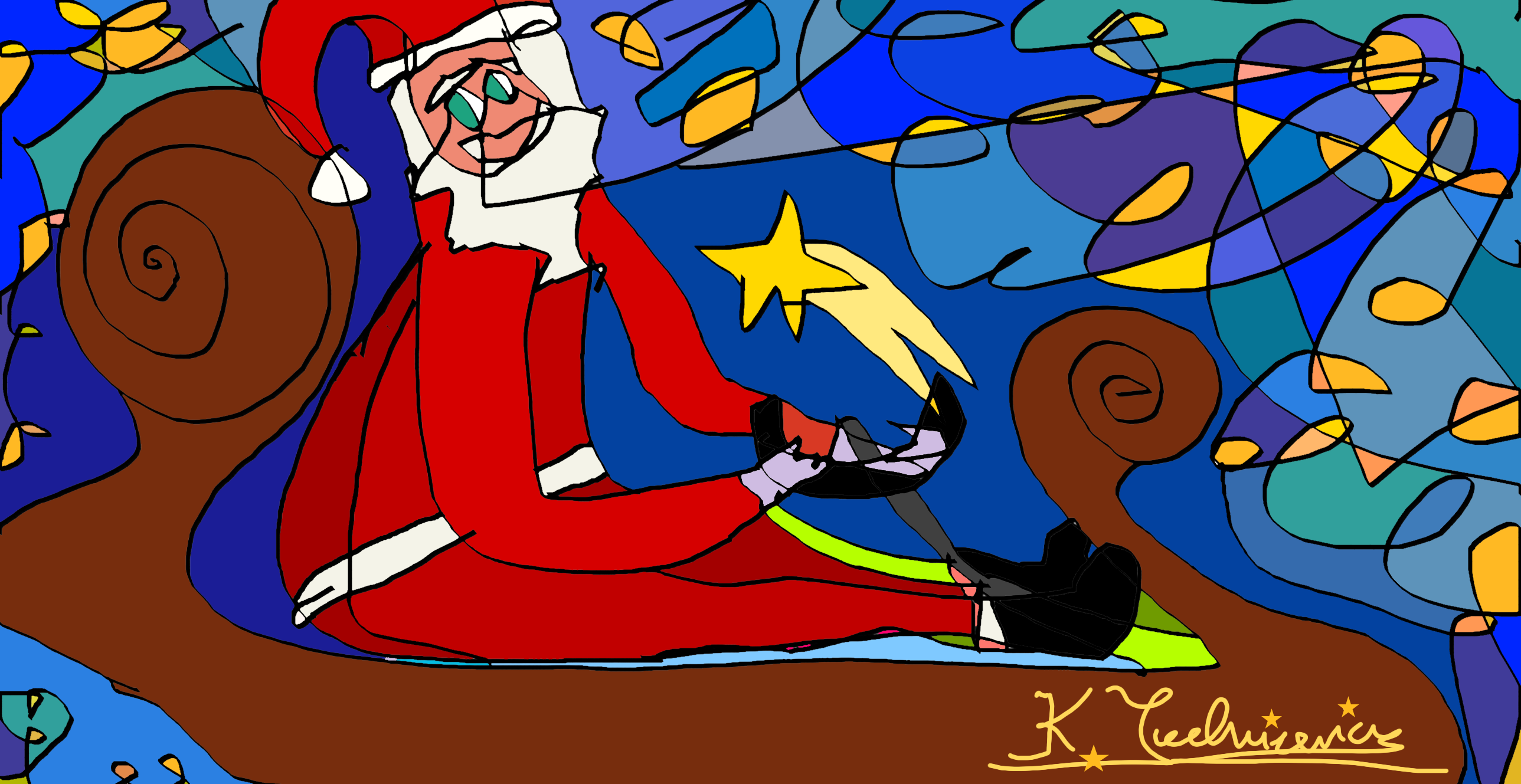 Chyba jedzie już Św. Mikołaj?