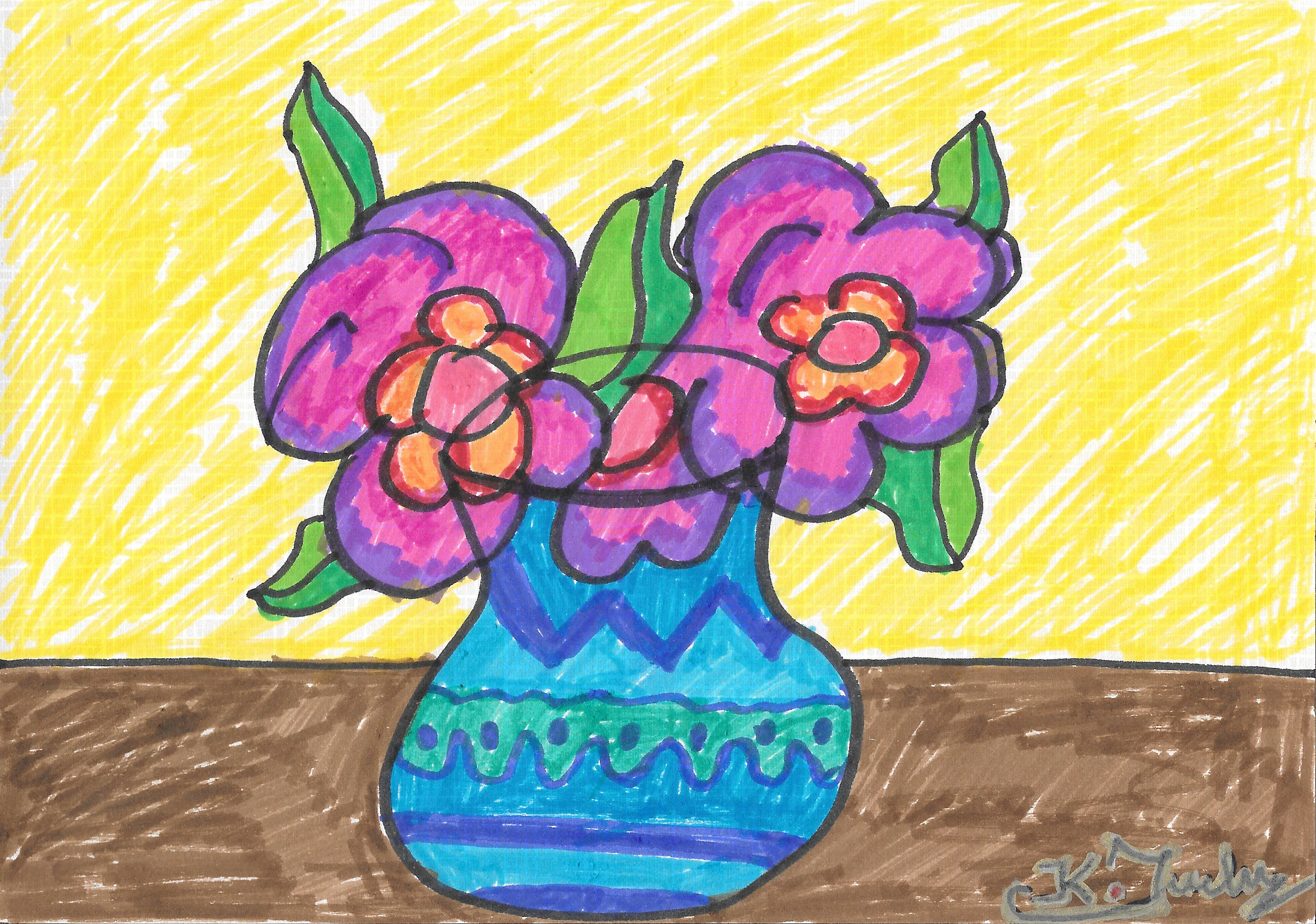 Fiu, fiu, fiu! Fiu, fiu, fiu! Kwiatów znowu pełno tu! :-)